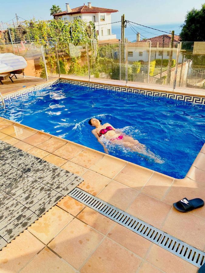 Luxury Villa Investingspain With Sea Views, Pool And Jacuzzi Льорет-де-Мар Екстер'єр фото