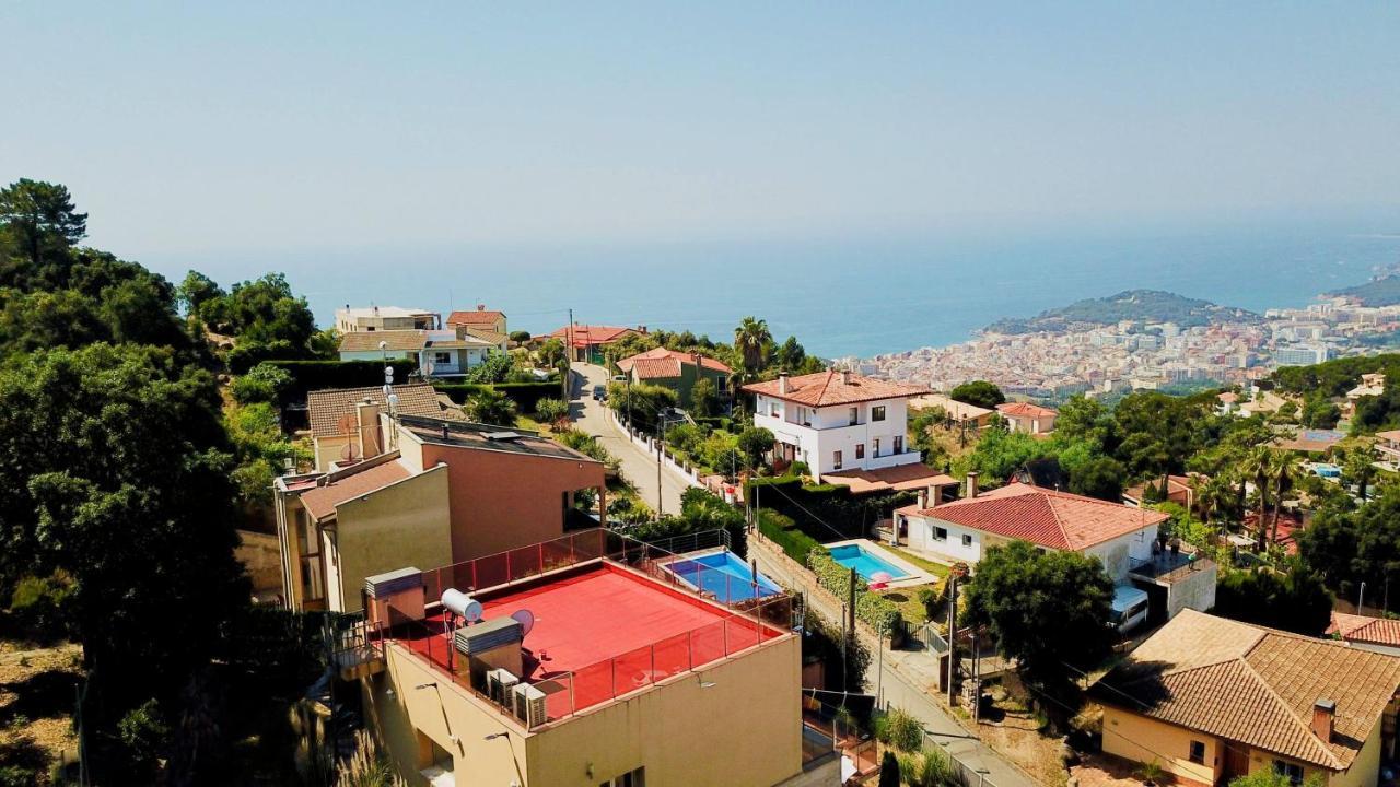 Luxury Villa Investingspain With Sea Views, Pool And Jacuzzi Льорет-де-Мар Екстер'єр фото