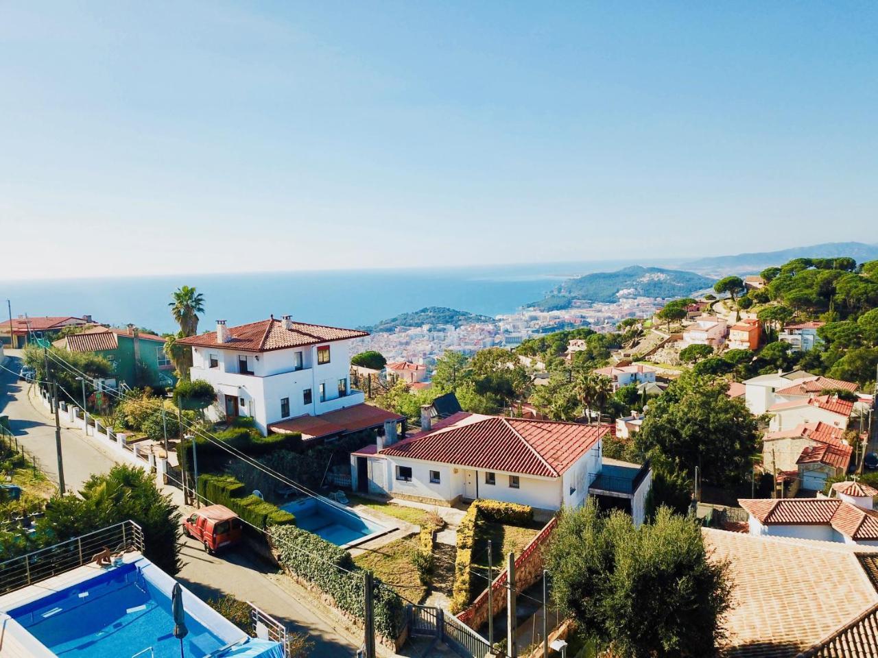 Luxury Villa Investingspain With Sea Views, Pool And Jacuzzi Льорет-де-Мар Екстер'єр фото