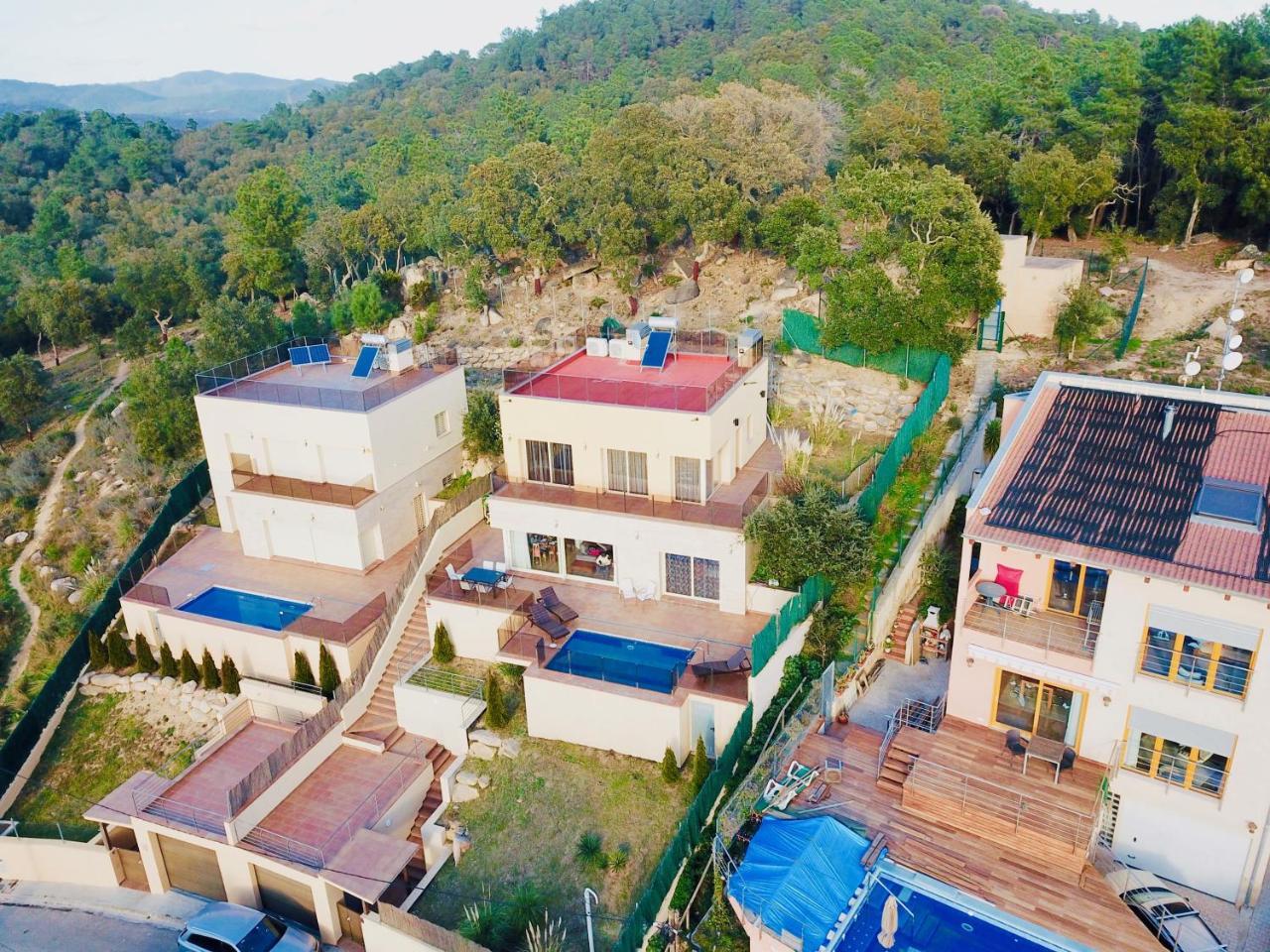Luxury Villa Investingspain With Sea Views, Pool And Jacuzzi Льорет-де-Мар Екстер'єр фото