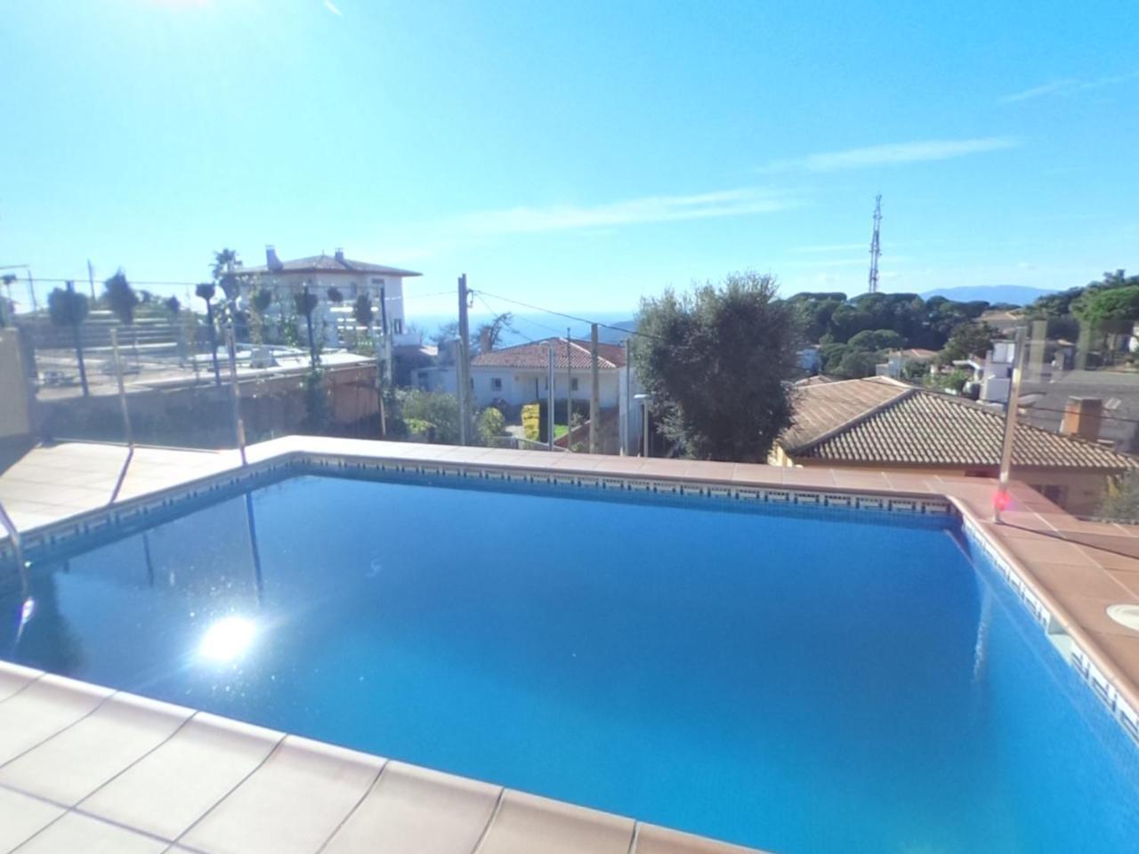 Luxury Villa Investingspain With Sea Views, Pool And Jacuzzi Льорет-де-Мар Екстер'єр фото