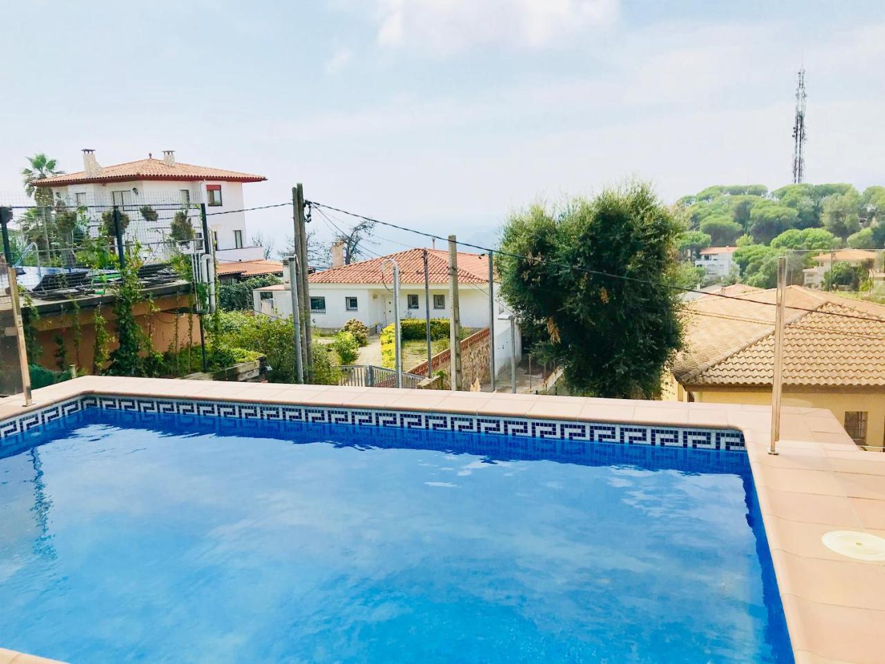 Luxury Villa Investingspain With Sea Views, Pool And Jacuzzi Льорет-де-Мар Екстер'єр фото